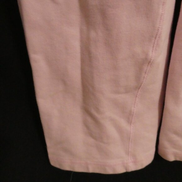 SPORTEK | medium | Light Pink Sweatpants With Drawstring | White Side Stripe - Picture 15 of 16